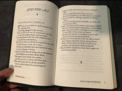 the valley of vision puritan prayers Genuine Leather Arthur Bennet Black
