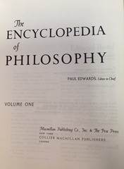 ENCYCLOPEDIA OF PHILOSOPHY Macmillan and Free Press 1972 Complete 8 Vol in 4 HCs