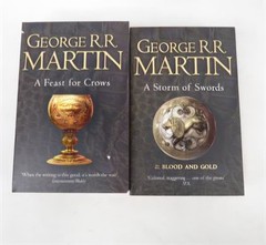 George R.R. Martin A Song of Ice and Fire 7 Book Box Set Never Read Like New