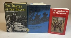 Lot Of 3 Books: The Deaths Of The Bravos, Strike Out Where Not Applicable, The V