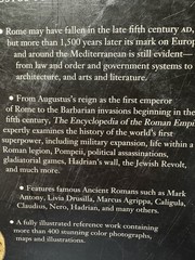 The Encyclopedia Of The Roman Empire 448 Pages