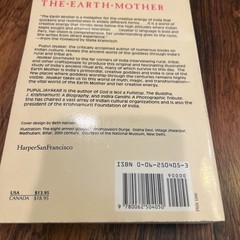 Earth Mother : Legends, Goddesses and Ritual Arts of India by Pupul Jayakar…