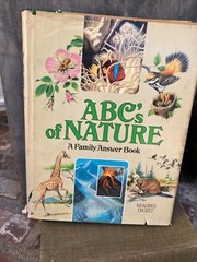 ABC’s of Nature Hardcover Book 1984 Vintage Children’s Book ABC Book