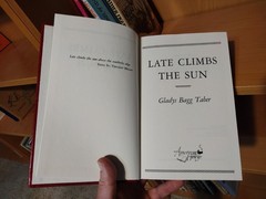 Late Climbs The Sun Gladys Bragg Taber Amereon House Limited Edition 150 Copies