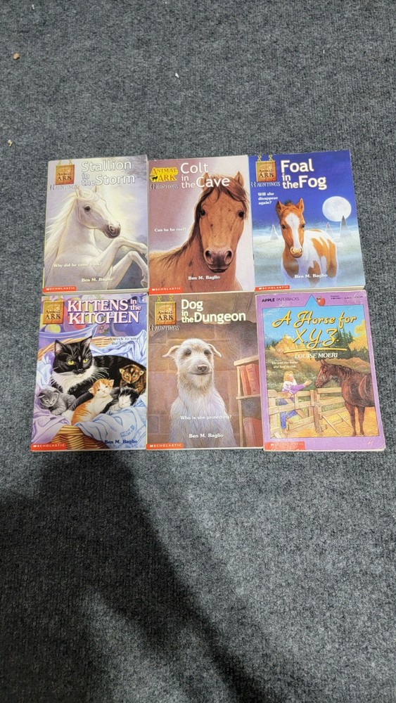 Lot of 6 Ben M. Baglio PBs – Animal Arks, Pets, Hauntings books