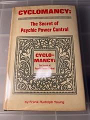 Vintage Cyclomancy The Secret of Psychic Power Control Frank Rudolph Young Book