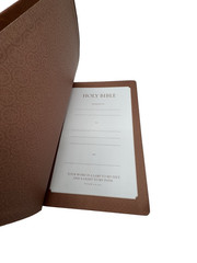 Super Giant Print Bible NKJV Imitation Leather Largest Print 16 point