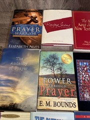 Huge Christian Book Lot of 25 Max Lucado Billy Graham Prayer Devotional Bible