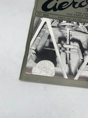 WW1 Aero The Journal of the Early Aeroplane July 1985 No. 105 WWI Pics Drawings