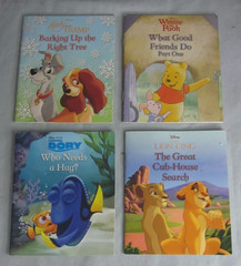 Lot of 11 DISNEY Miniature Illustrated Story Books, 4″ x 5″