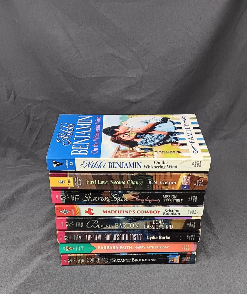 Silhouette Intimate Moments Romance Lot 8 Brockmann Sala Barton Suspense PB