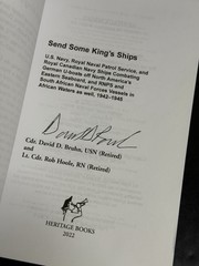 Send Some King’s Ships U.S. Navy, Royal Naval Patrol Service SIGNED by author SC