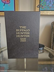 Buffalo Hunter Hunter by Stephen Graham Jones – SST Signed & Numbered w Slipcase