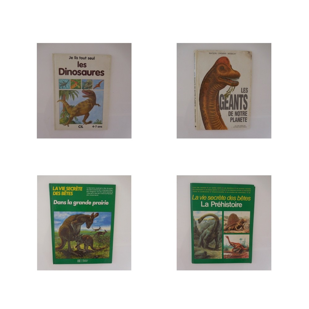 4 Lbs The Secret Life Of Beasts DINOSAURS THE GIANTS OF OUR PLANET 1979-90