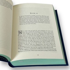 THE ODYSSEY by Homer Soft Faux Leather Bound Brand Gift Collectible Deluxe Book