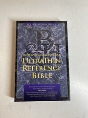 Broadman & Holman Ultrathin Indexed Reference Bible NIV 1986 Black In Box