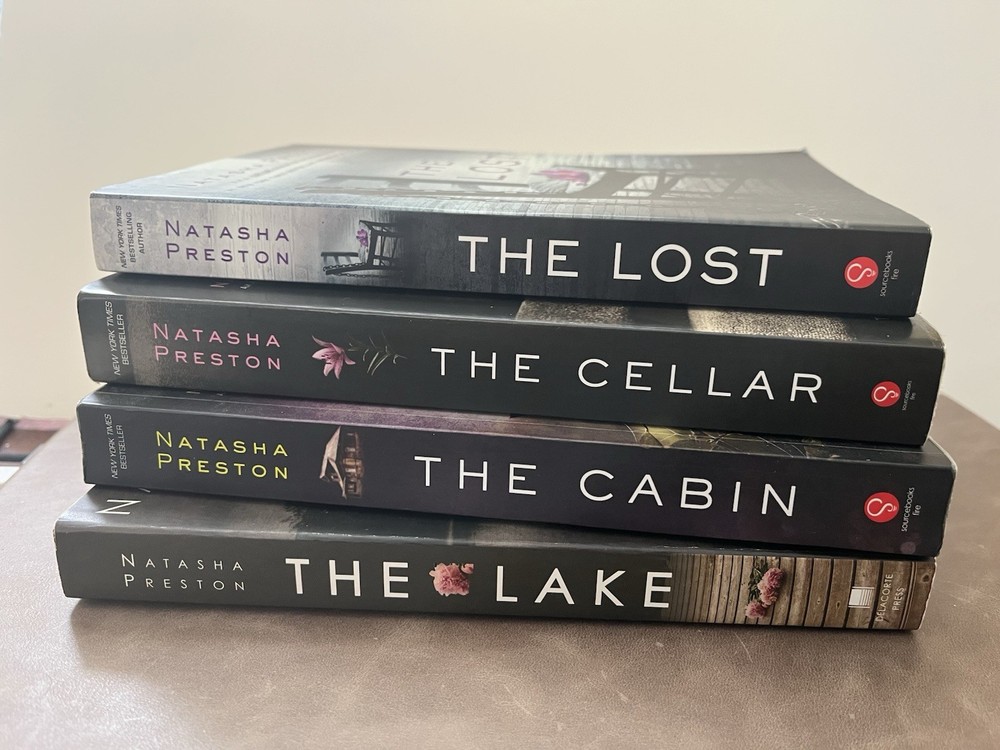 The Cellar, The Cabin, The Lost, The Lake 4 Book Set By Natasha Preston