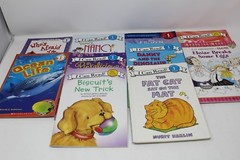 Lot of 10 Level 1 -Step into Reading – My First- I Can Read-Learn Books-MIX