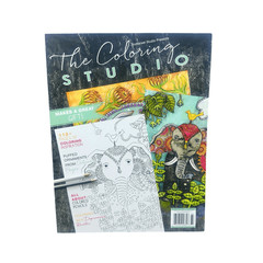 Somerset Studio The Coloring Studio Adult Coloring Book 110 Pages Arts Crafts