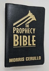 The Prophecy Bible Morris Cerullo KJV World Evangelism Bible Leather First Editi