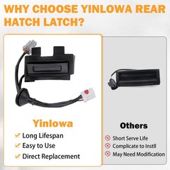 Veloster 2012-2017 Trunk Hatch Lock Release Switch Latch Button #81260-2V010