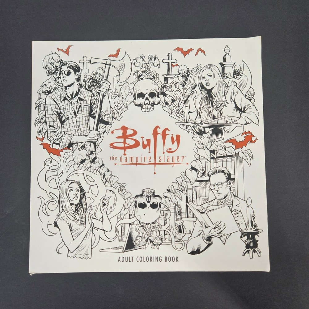 Buffy the Vampire Slayer Adult Coloring Book Dark Horse Books First Edition 2016