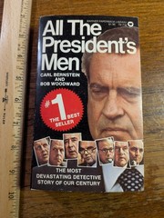All the President’s Men Nixon Bernstein Woodward 1st Prnt Warner Feb 1975 NEW
