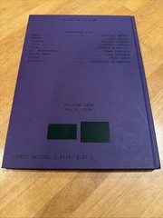 SPECIAL I Saw the TV Glow Screenplay Book (HardCOVER) By Jane Schoenbrun