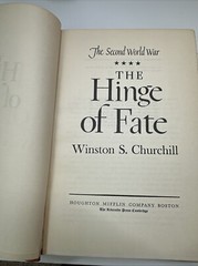 The Hinge of Fate Winston Churchill 1950 Houghton Mifflin The Second World War: