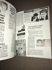 Vintage 80s Duran Duran Scrapbooks Volumes 2 & 3 Softcover Rare UK Editions