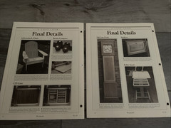 VINTAGE LOT OF 15 ISSUES WOODSMITH NOTES FROM THE SHOP WOODWORKING #61-75