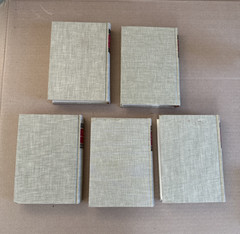 Classics Club Lot 5 Books 1940s Cicero Aristotle John Locke Thomas More (SC470)