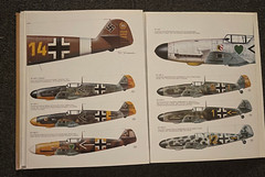 Messerschmitt Bf 109 by Robert Grinsell with folded Pages