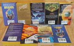 HUGE LOT OF 80+ PIERS ANTHONY BOOKS VINTAGE SCIENCE FICTION FANTASY NOVELS
