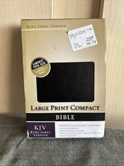 New The Holy Bible : King James Version by Holman Large Print Compact KJV 2000