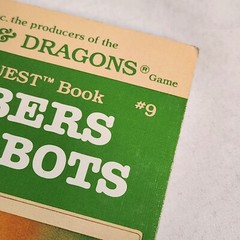 TSR Robbers and Robots Mike Carr Vintage 1983 Dungeons & Dragons 1st Printing