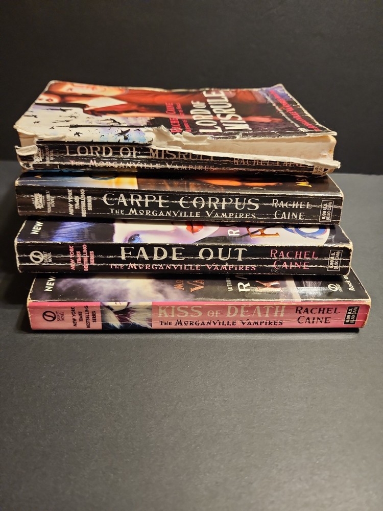 The Morganville Vampire Series Books #5-8 By Rachel Caine