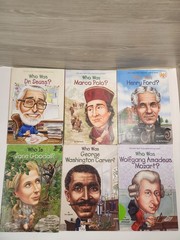 Who Was?/Who Is?/What Is? Paperback 14 Book Lot Illustrated Grosset & Dunlap
