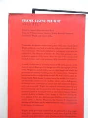 ARCHITECT by Riley 1994 FRANK LLOYD WRIGHT 484 illustrations 344 pages Hardcover