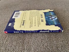 LN 1st print Goosebumps #56 The Curse of Camp Cold Lake w/att bookmark & cards