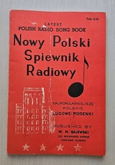 Vintage Polish Radio Song Book WH Sajewski 1943
