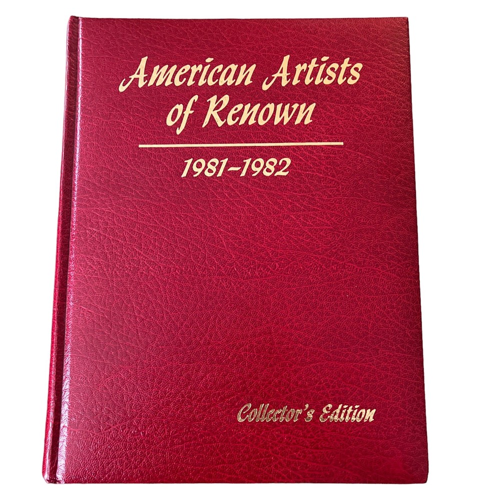 Art History – American Artists of Renown 1981-1982, by Avery – SGD, Numbered