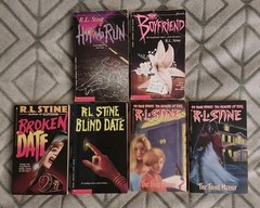 6 R.L. Stine Book Lot – Multiple Titles. See Pics and Description. Used.