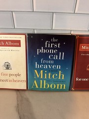 Lot of 3 by Mitch Albom Books Hardcover