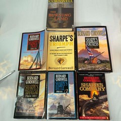 Bernard Cornwell Sharpe Book Lot 7 PB HC Tiger Triumph Trafalgar Company