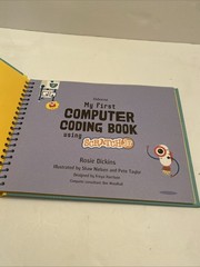 EDC Publishing My First Computer Coding Book Using ScratchJr IR Hardcover Dicki…