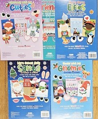 Christmas Make A Face Create A Face Dreamtivity Sticker Activity Books Set of 5
