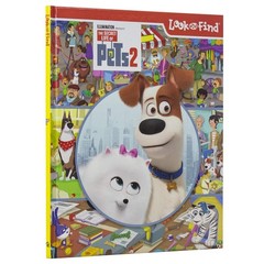 Look and Find Activity Book – The Secret Life of Pets 2 Fun for Kids, Engaging L