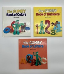 Vintage 1986-Set of 3- The Gumby Books by Jane Hyman Hardcover First Edition