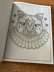 Cat Coloring Book 32 Playful Spring- Inspired Designs
